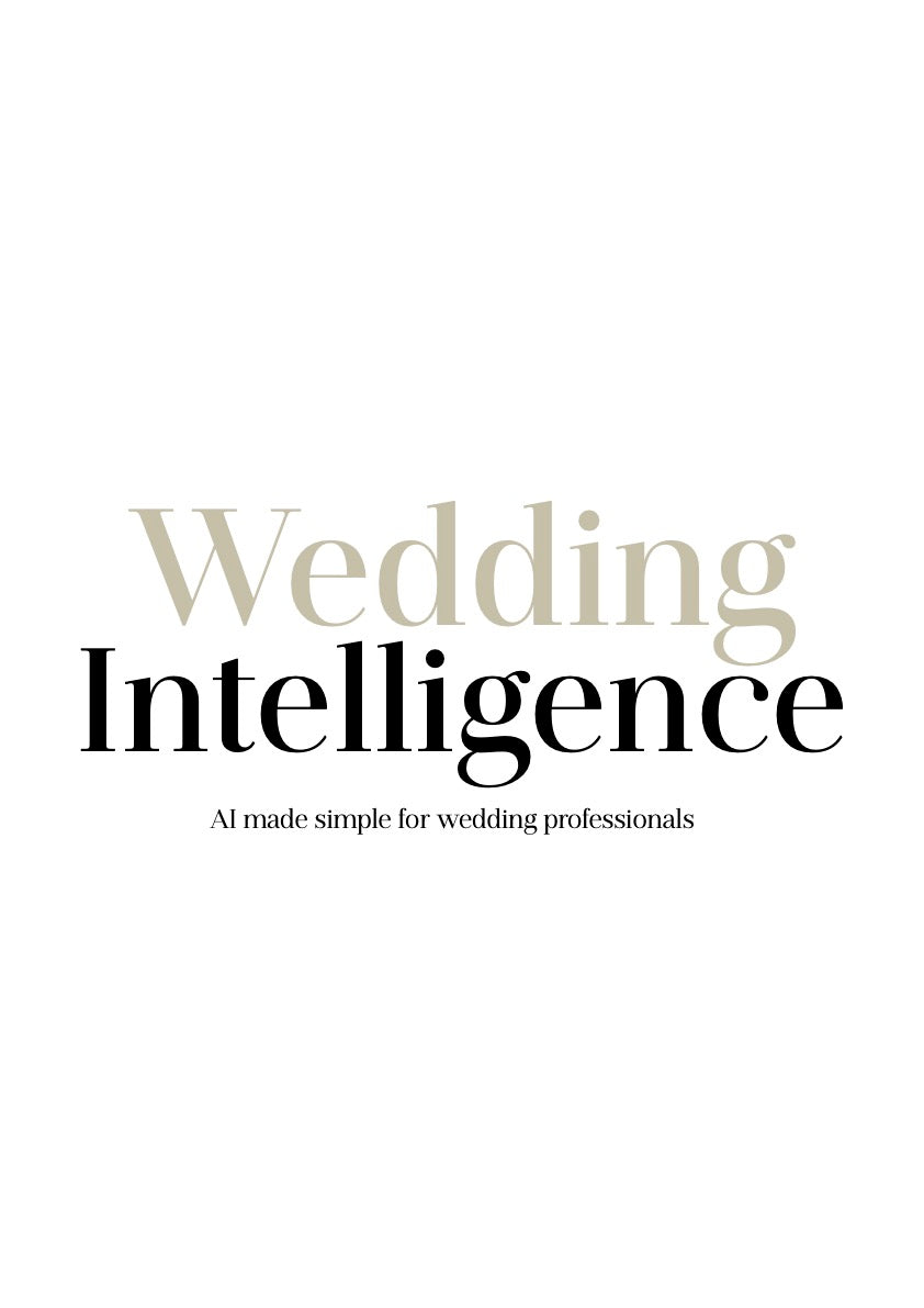 Wedding Intelligence: AI for Wedding Professionals
